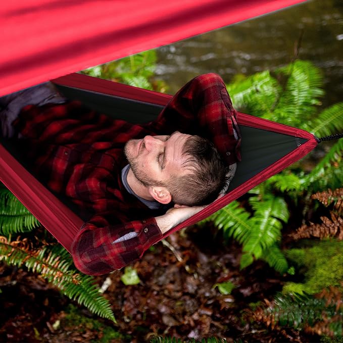 Wise Owl Outfitters Hammock Rain Fly – Waterproof Camping Tarp Cover - Image 6