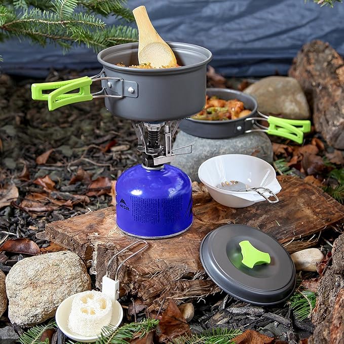 MalloMe Camping Cookware Mess Kit - Image 7