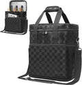 opux 6 Bottle Carrier Tote | Insulated Padded Wine Cooler Bag by OPUX