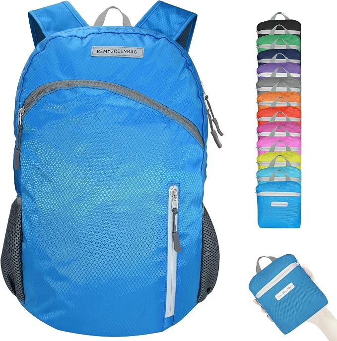 35L Foldable Waterproof Backpack by BEMYGREENBAG