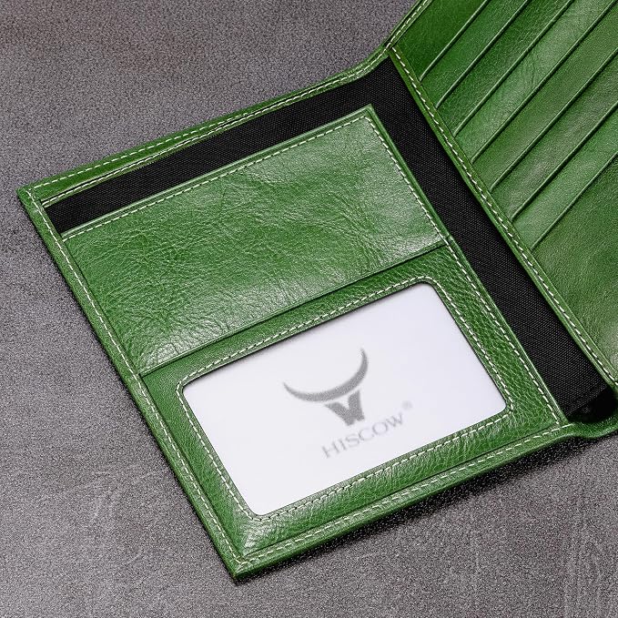 HISCOW Italian Leather Passport Holder - Image 9