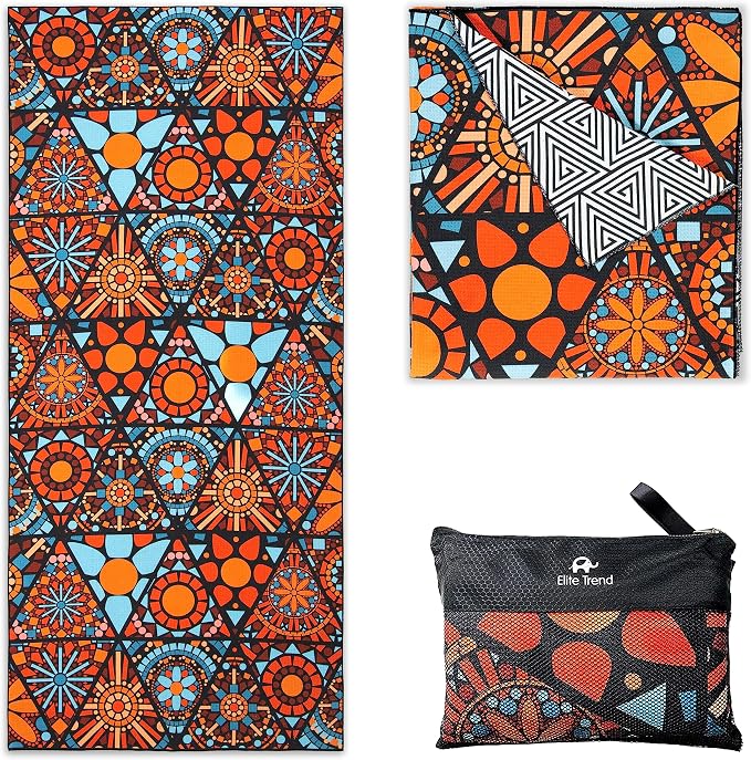 Elite Trend Microfiber Beach Towel Waffle by EliteTrend%C2%AE