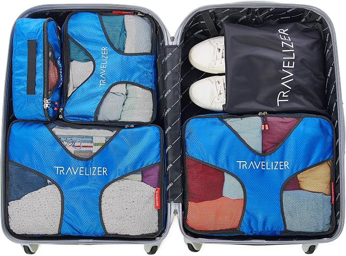 Travel Packing Cubes 5 pcs Luggage Organizer Set - Image 9