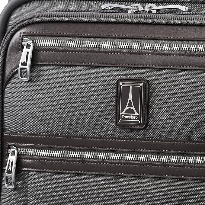 Travelpro Platinum Elite Softside Expandable Carry on Luggage, 8 Wheel Spinner - Image 2