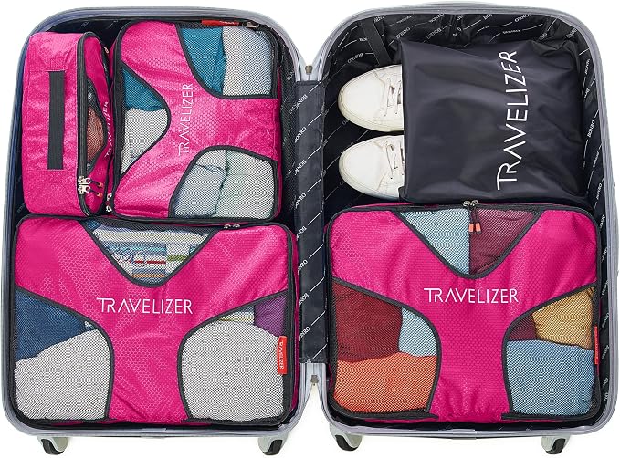 Travel Packing Cubes 5 pcs Luggage Organizer Set - Image 8