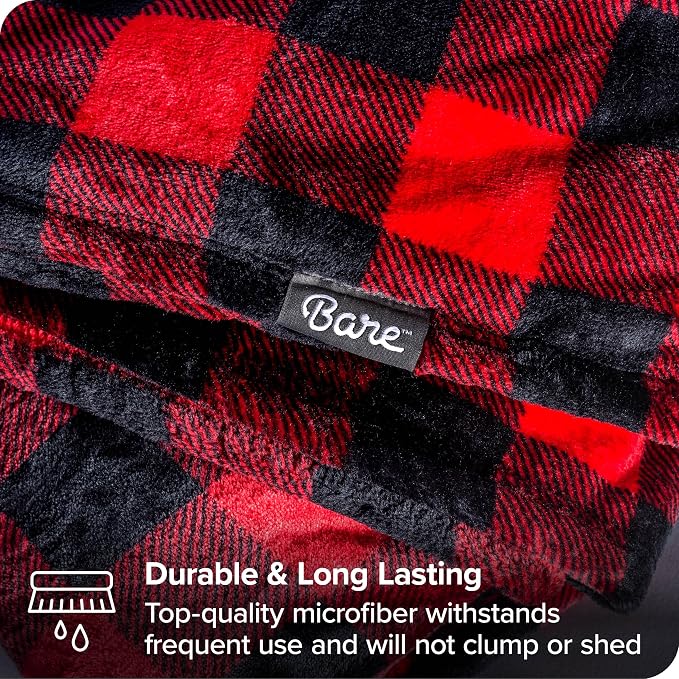 Bare Home Fleece Blanket - Image 5