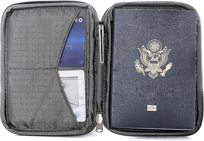 Passport Holder & Travel Wallet by ZeroGrid