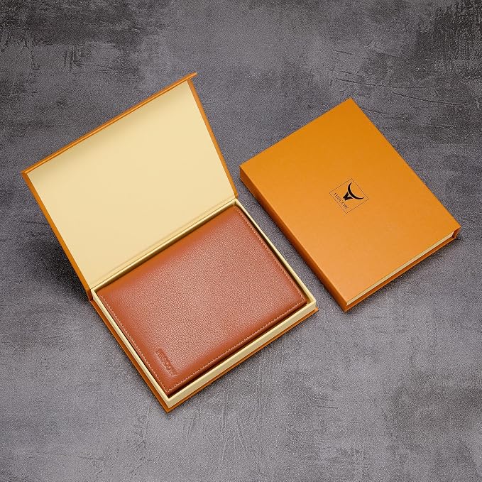 HISCOW Italian Leather Passport Holder - Image 7