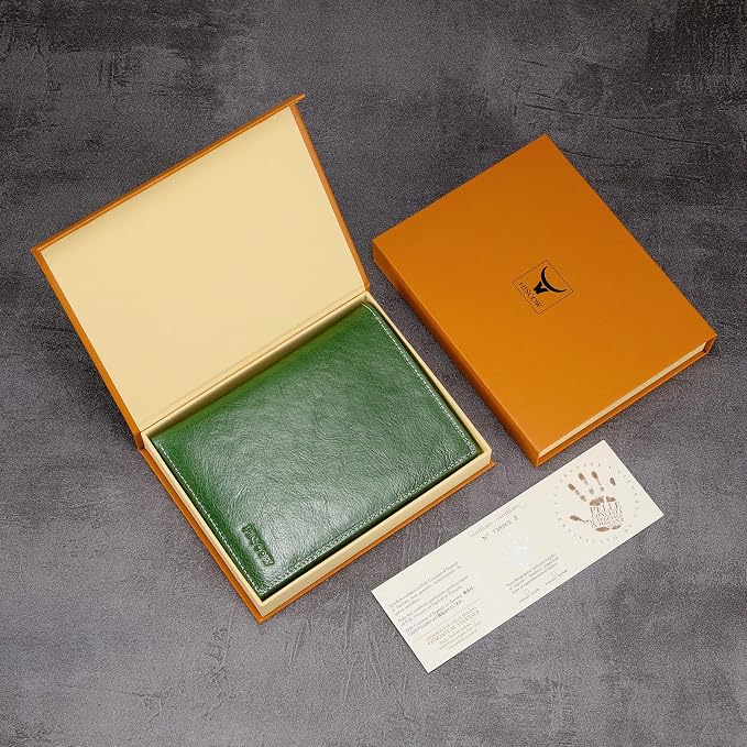 HISCOW Italian Leather Passport Holder - Image 7