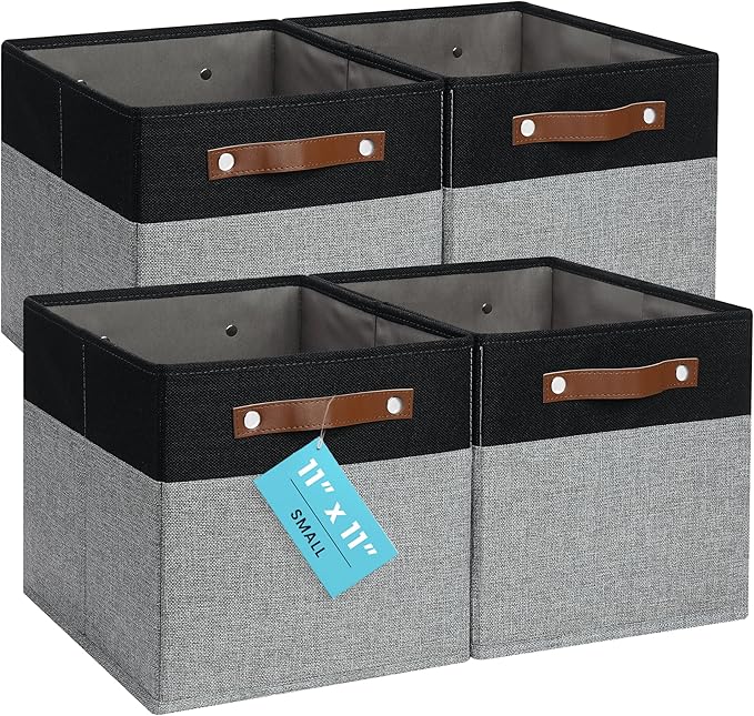 OrganiHaus 11x11 Cube Storage Bins by OrganiHaus