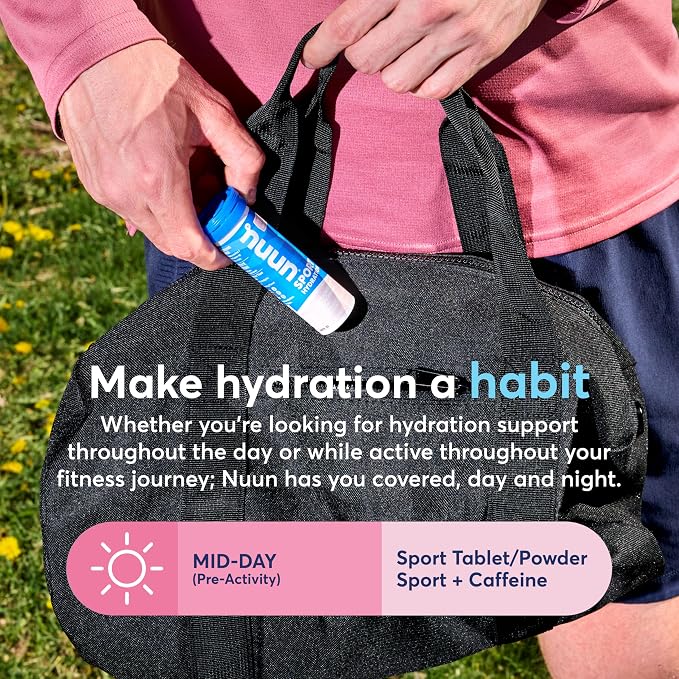 Nuun Sport Electrolyte Tablets for Proactive Hydration, Mixed Flavors, 4 Pack - Image 4