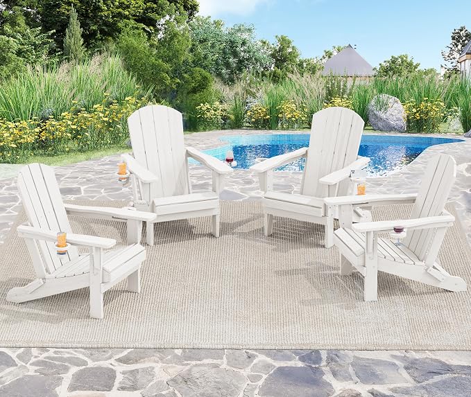 SERWALL Adirondack Chair with Cup Holders by SERWALL