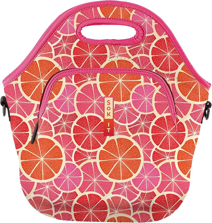 Sok It LunchTote Zippered Bag Insulated Neoprene Caddy by SokIt