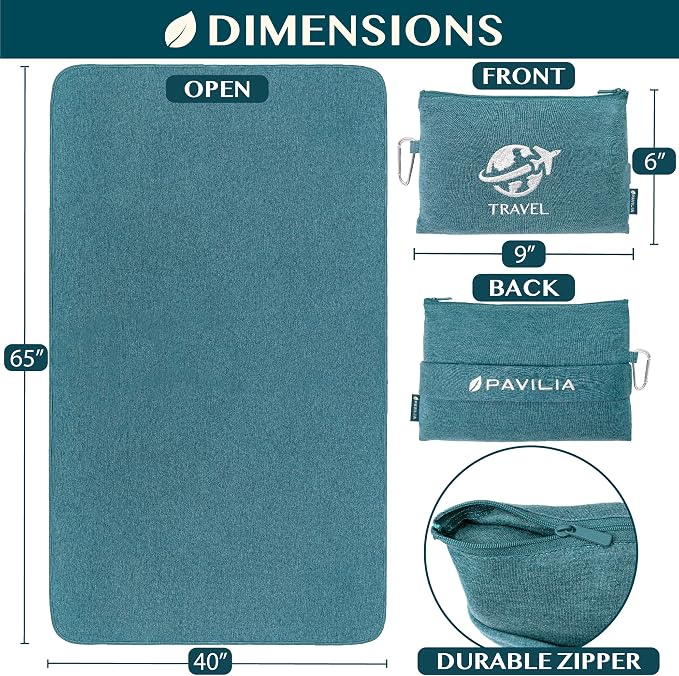 PAVILIA Travel Blanket Airplane Compact - Image 6