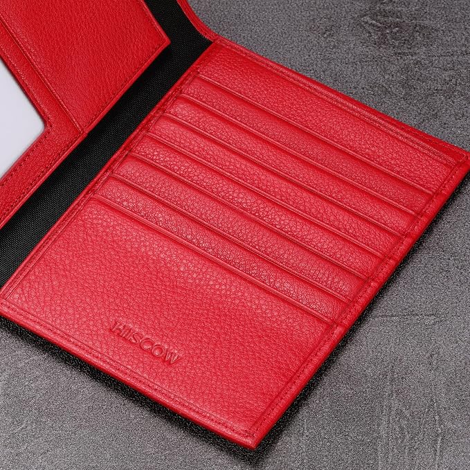 HISCOW Italian Leather Passport Holder - Image 4