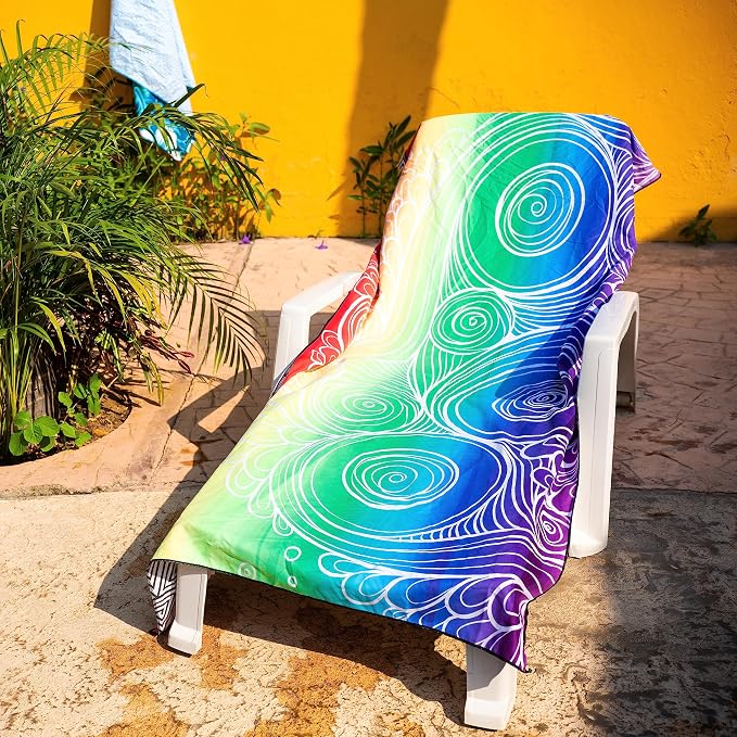 Elite Trend Microfiber Beach Towel - Image 3