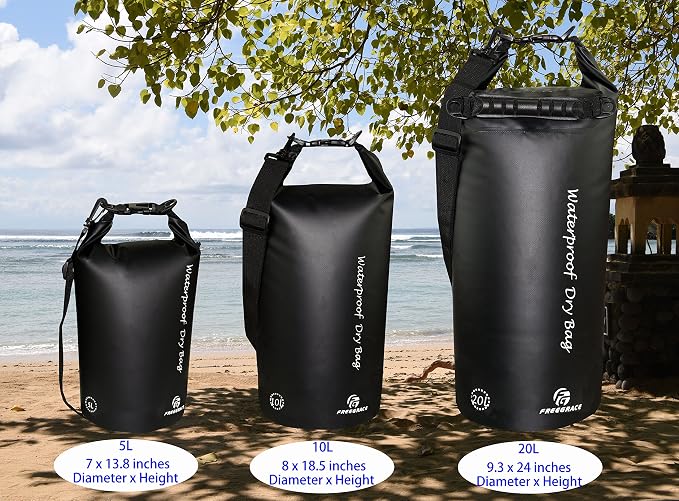 Freegrace Waterproof Dry Bags Set Of 3 Dry Bag - Image 2