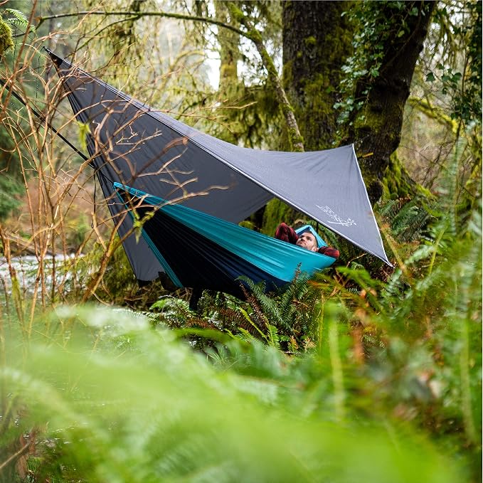 Wise Owl Outfitters Hammock Rain Fly – Waterproof Camping Tarp Cover - Image 7