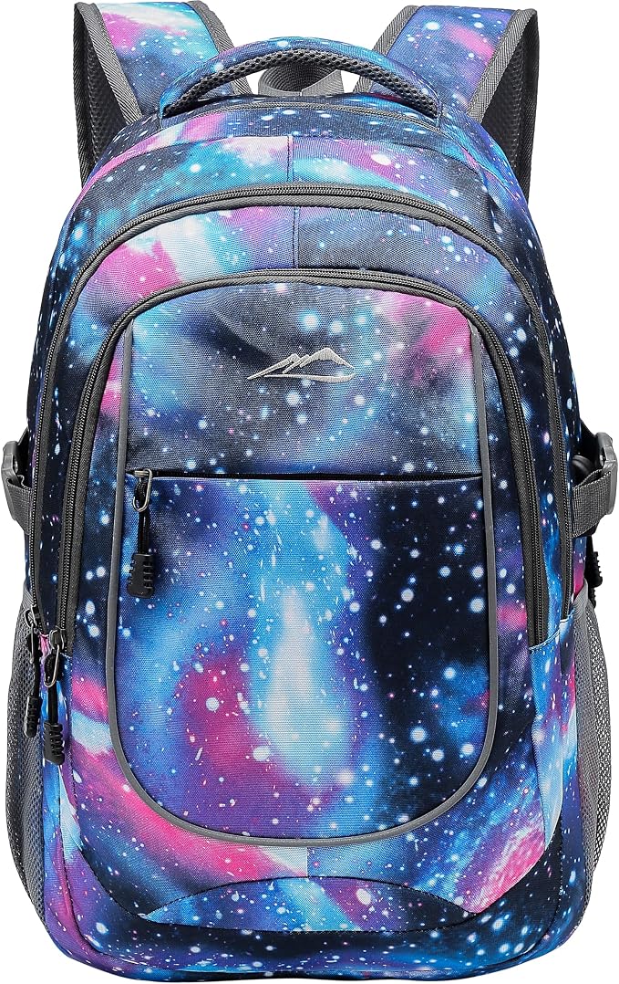 Galaxy Backpack for College Sturdy Bookbag Travel Business by ProEtrade